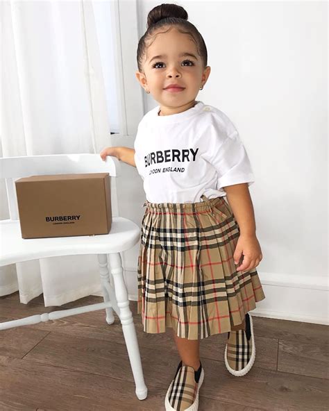 toddler girl burberry shirt